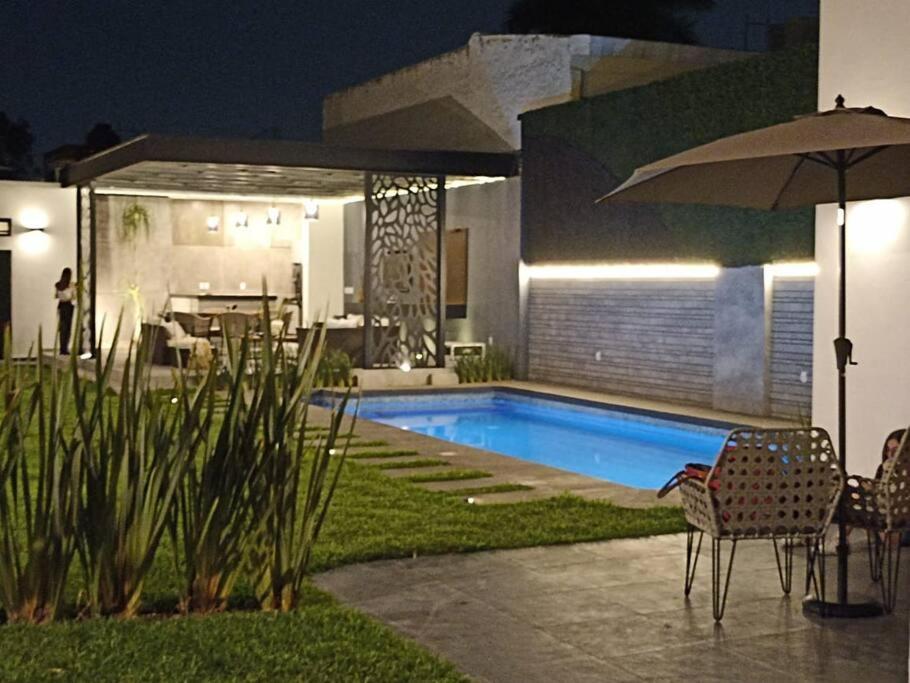 Casa Familiar Con Alberca Privada Climatizada Villa Guadalajara Exteriör bild
